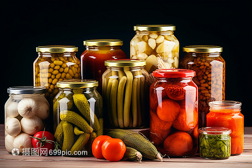 罐中时光 腌制泡菜的蔬菜之美