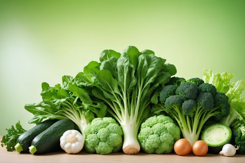 新鲜美味蔬菜 从镜头到餐桌的视觉盛宴