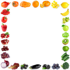 水果与蔬菜 同为自然馈赠，却各领风骚